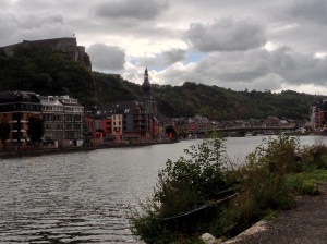 View of Dinant from the road